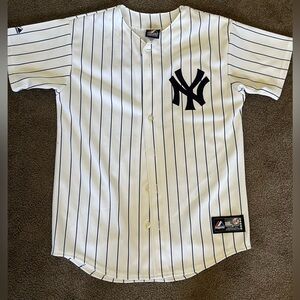 New York Yankees Derek Jeter Majestic large
